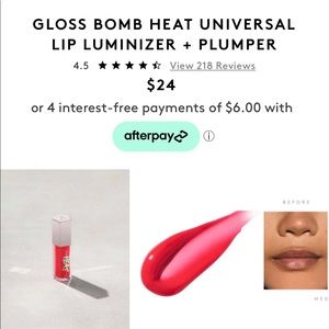 New in box Fenty lip plumper hot cherry
